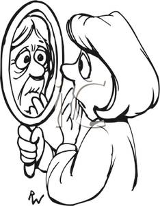 Wrinkled Face Cartoon